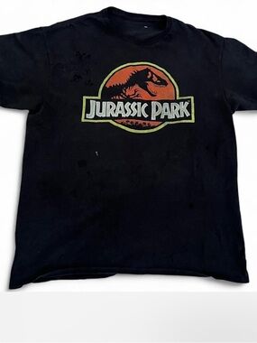 Vintage 90s Distressed Jurassic Park Women's Size Small